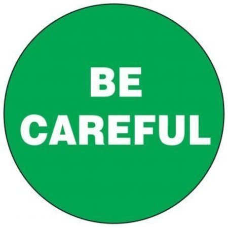 ACCUFORM HARD HAT STICKERS BE CAREFUL 2 LHTL161 LHTL161